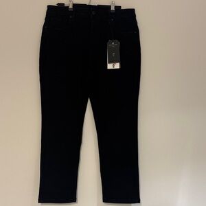 The Perfect Jean NYC Men’d Black Ankle Jeans - Sleek Slim Fit